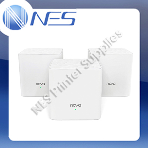 Tenda Nova MW3 Home Mesh WiFi System 3PK Dual Band Wireless Router+3 Yr Warranty